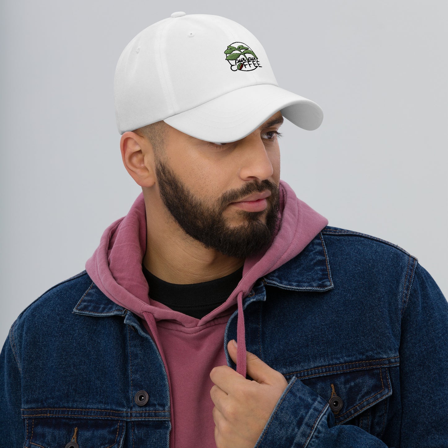 Dad hat with Embroidered PurCur Logo