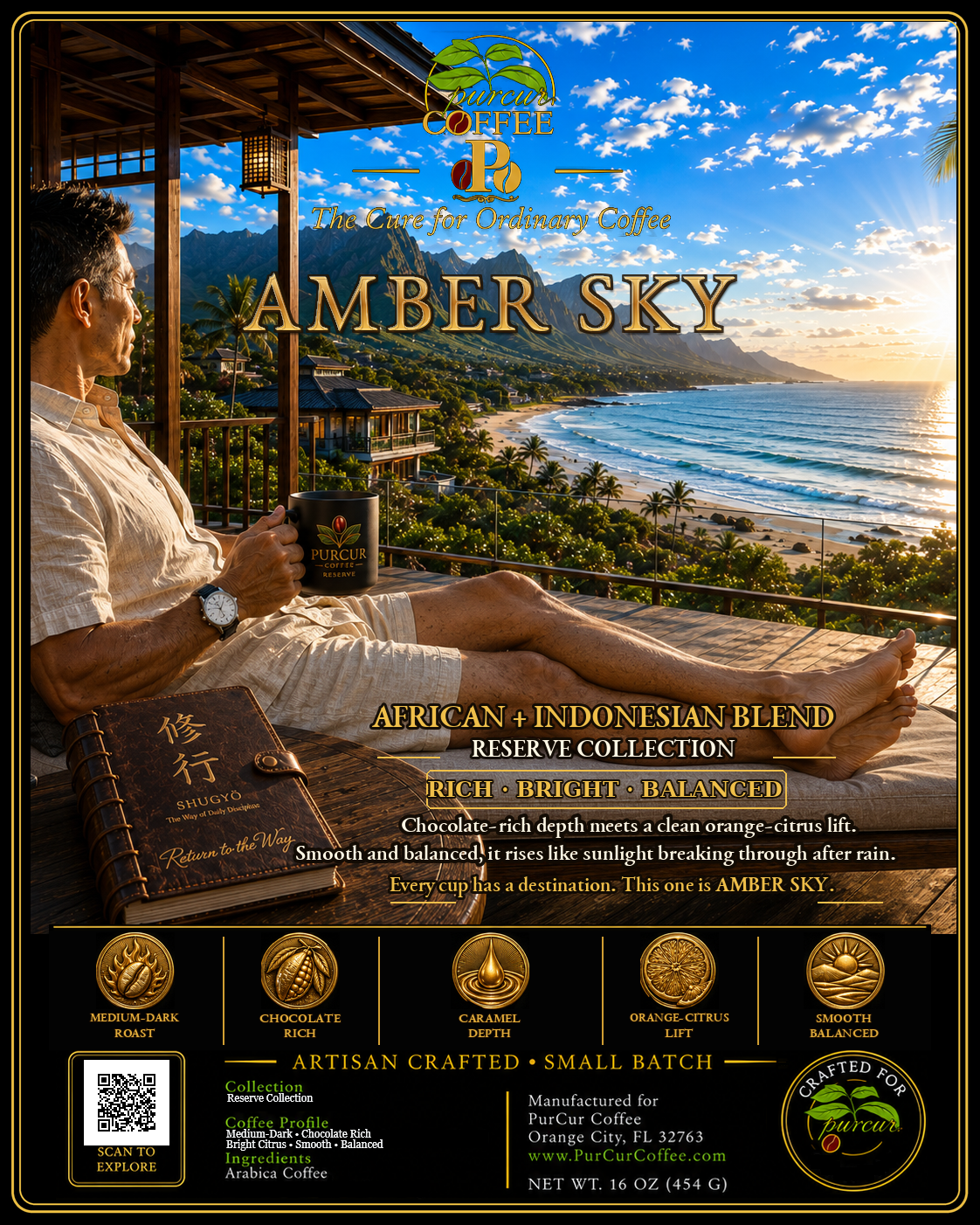 Amber Sky